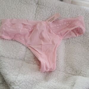 NWT Victoria's Secret Pink Sheer Panties